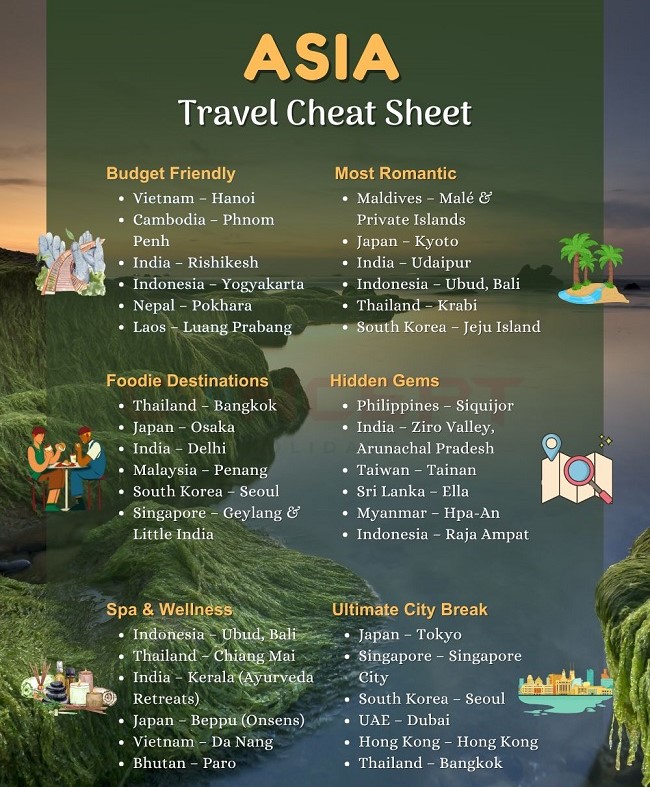 Exotic places to travel 